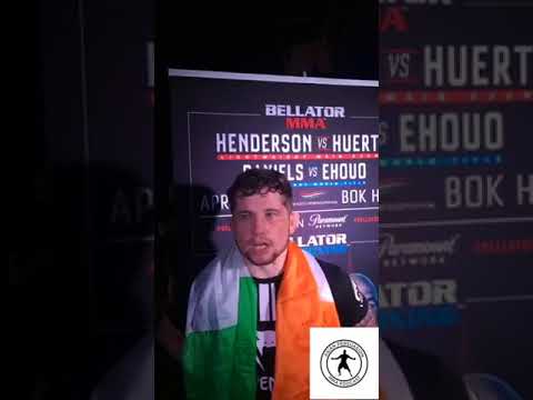 Interview with Brian Moore after his win at Bellator 196