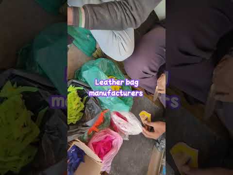 kutch leather craft bags manufacturer