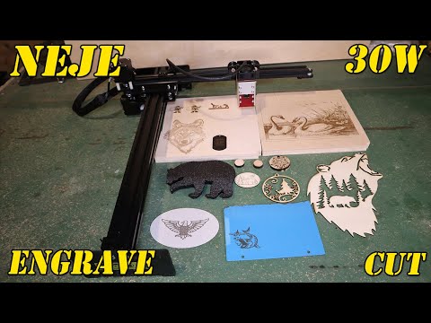 NEJE PLUS 2S N40630 Laser Engraver - Unboxing and review