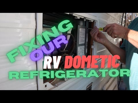 Fixing our Dometic RV Refrigerator  | TheRVAddict