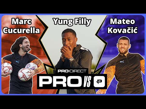 CUCURELLA should be a STRIKER! 🔥 Pro Vs Pro:Direct ft. Chelsea's Marc Cucurella & Mateo Kovačić
