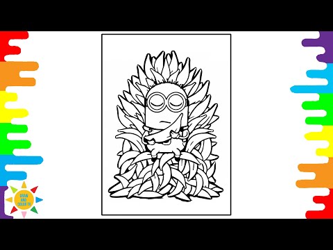 Minions: The Rise of Gru Coloring Page | Mionions Coloring Page | Syn Cole - Gizmo [NCS Release]