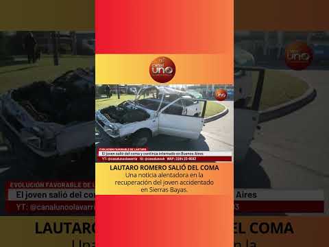 Lautaro Romero salió del coma: buenas noticias tras el accidente