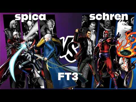 Spica vs Schren FT3 UMVC3