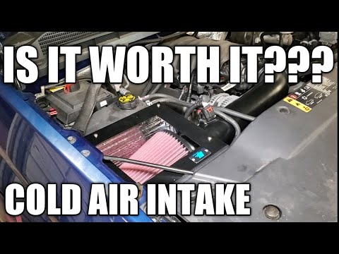 Cold Air Inductions - Cold Air Intake 2014 - 2018 SILVERADO Install & Review