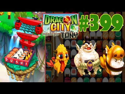 Dragon City "Capítulo 399 - La Isla Puzzle Sushi (1ª p.)" por Tony