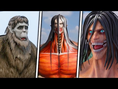 ALL Characters vs 1.000.000. Colossal Titans (COLLECTION №3) - The Rumbling