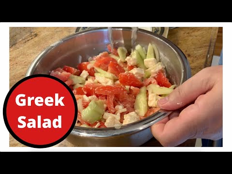 Steve’s Greek Salad: A Mediterranean Classic!
