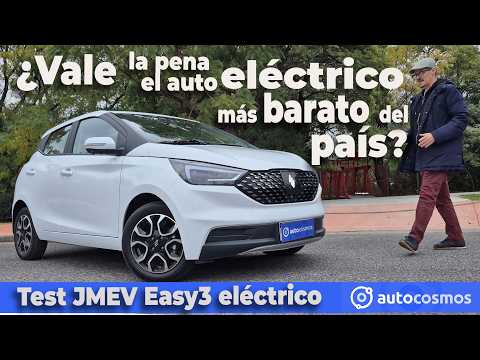 Test JMEV Easy3 ¿Vale la pena el auto eléctrico más barato de Argentina?