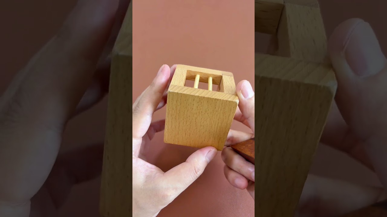 Can the pyramid be placed in the cage， simple or impossible?