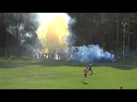 RAZEM TWORZYMY HISTORIĘ - oprawa kibiców Stali Jasień na meczu z Drzonkowianką Racula (04.06.2023)