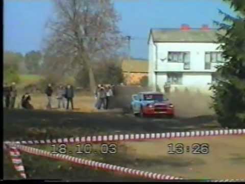 LESZEK KUZAJ SUBARU IMPREZA WRC  RAJD WARSZAWSKI 2003