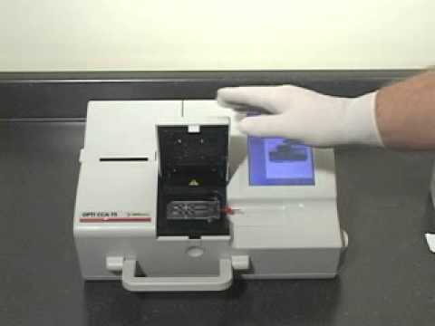 Opti CCA TS Blood Gas Analyzer live demo