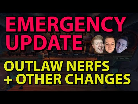 OUTLAW NERFED! Emergency update!!
