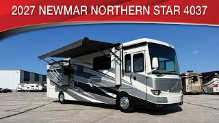A preview image of the linked video showcasing 2027 Newmar Northern Star 4037