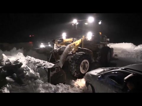 La neve tiene sotto scacco l'Estremo Oriente russo