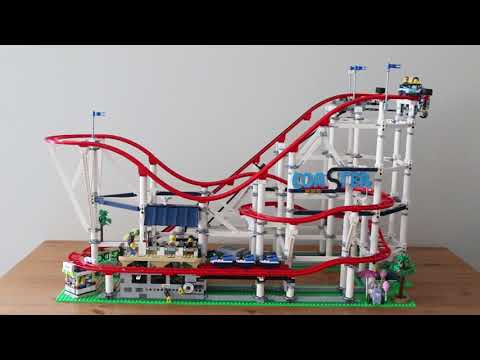 LEGO 10261 Roller Coaster in Action with Power Functions