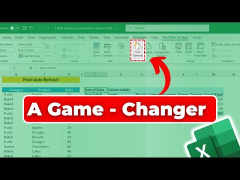 5 Exciting NEW Excel Features for 2026. Do you know them?