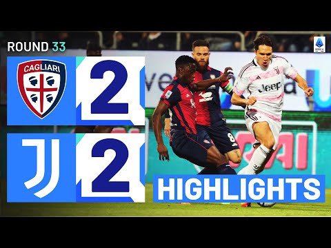 CAGLIARI-JUVENTUS 2-2 | HIGHLIGHTS | Juve come back to claim haard-fought point | Serie A 2023/24