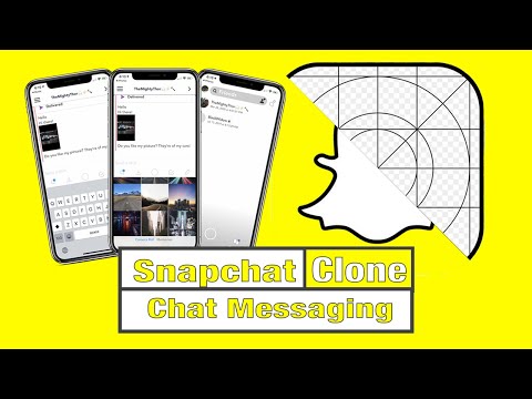 iOS Swift Snapchat clone - Chatroom Demo | 4K