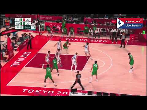Jahlil Okafor STEPBACK FADE (Nigeria vs Italy Basketball)