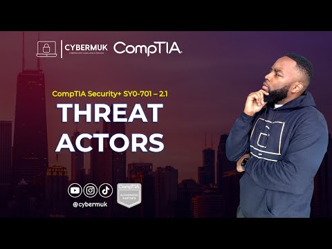 2.1 - Threat Actors (CompTIA Security+ SY0-701)