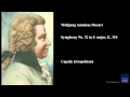 Wolfgang Amadeus Mozart, Symphony No. 32 in G major, K. 318