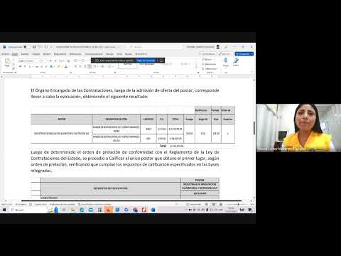 Adjudicación Simplificada N°06-2023- SISOL/MML, 2da. Convocatoria, video de YouTube