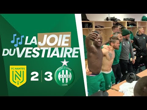 Nantes 2-3 ASSE : la joie du vestiaire