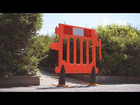 Avalon Plastic Pedestrian Barrier for Events, Roadworks and Construction Sites
