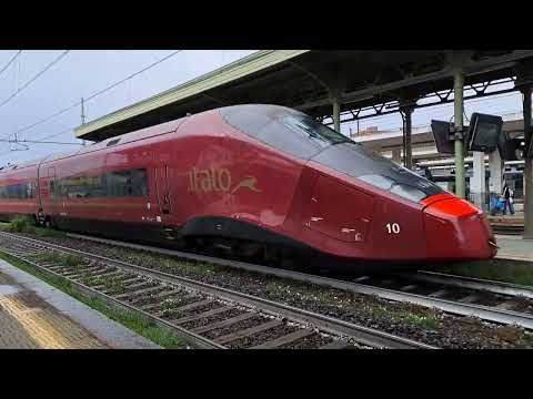 Treno a Milano Lambrate Etr 575 NTV Italo 9947 da Torino Porta Nuova a Salerno