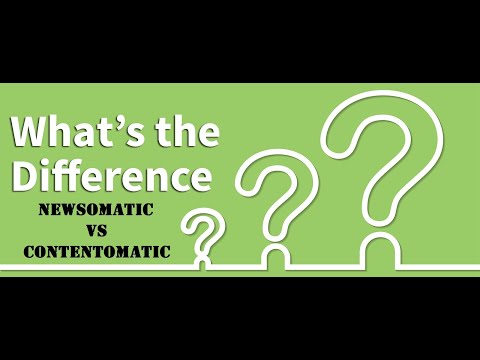 Contentomatic vs Newsomatic: What is the difference between these two plugins?