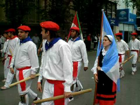 2009 Euskal Astea Bahia Blanca dantzariak