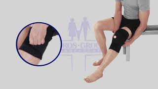 Bandage for the knee joint with ribs of cruelty (neoprene) 511 Toros Group