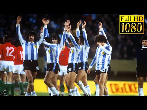 Argentina - Hungary World Cup 1978 | Full highlight -1080p HD | Mario Kempes