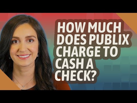 Can Publix Cash Checks
