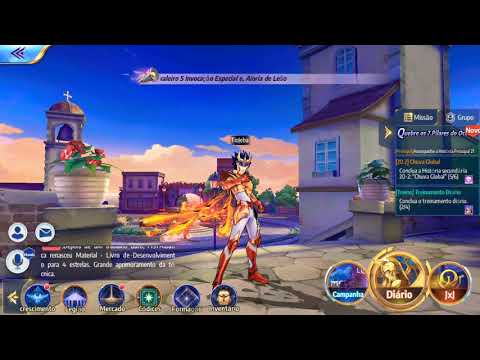Duelos galácticos PVP Modo free - Saint Seiya Awakening