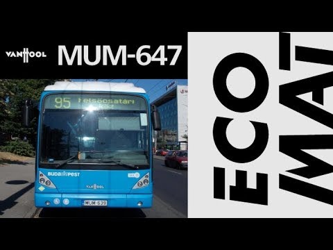 VanHool New A330 CNG | ZF | MUM-647 | BKV Budapest | Audio