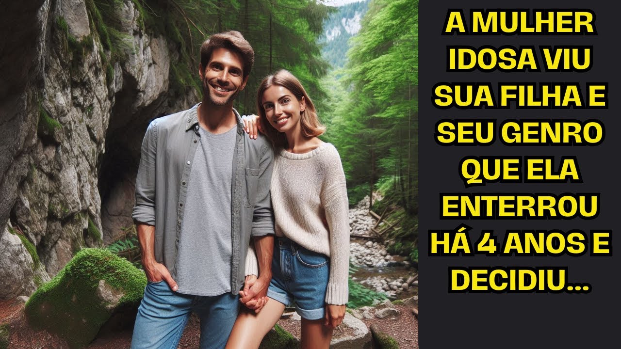 A mulher idosa viu sua filha e seu genro que ela enterrou há 4 anos e decidiu...