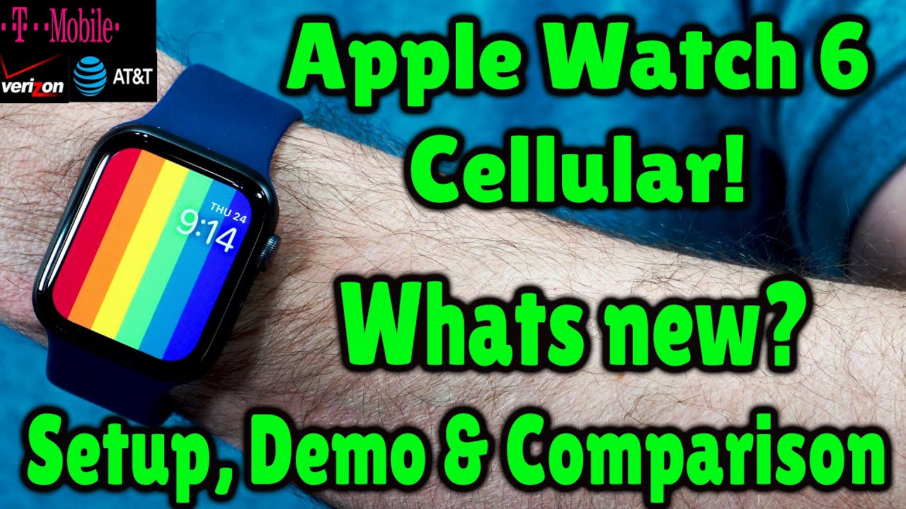 Apple Watch 6 Cellular Version Unboxing, Everything New & Comparison
