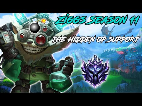 Ziggs Absolutely Dominates Bot Lane! Ziggs Guide Season 11 Lolfit Support Guide
