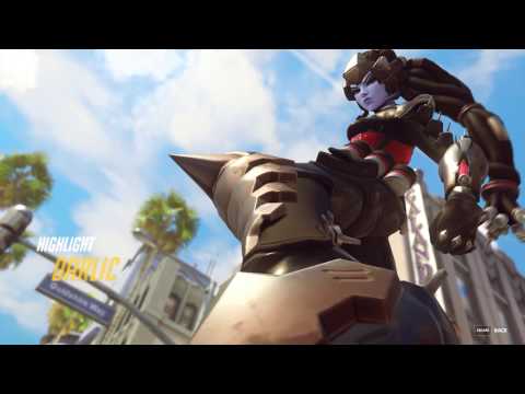 Widowmaker, got called hacker for this lol.
