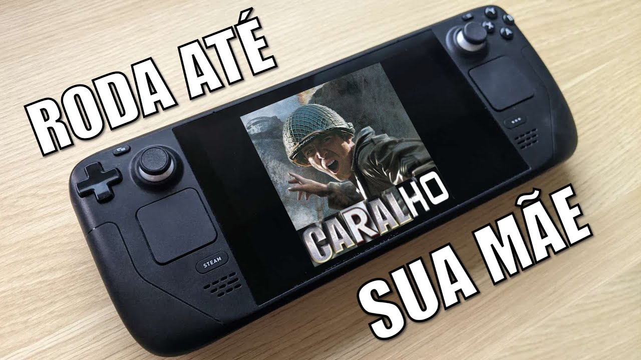 Comprei Um STEAM DECK Em 2024 e NÃO ME ARREPENDO