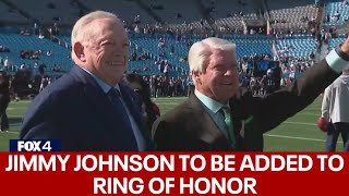 Jimmy Johnson to be inducted into Cowboys Ring of Honor
