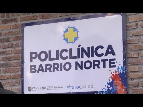 Inauguración de las nuevas instalaciones de la Policlínica Barrio Norte en Paysandú