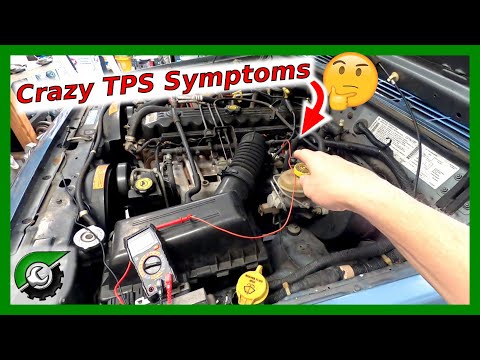Jeep TPS. Bad Throttle Position Sensor