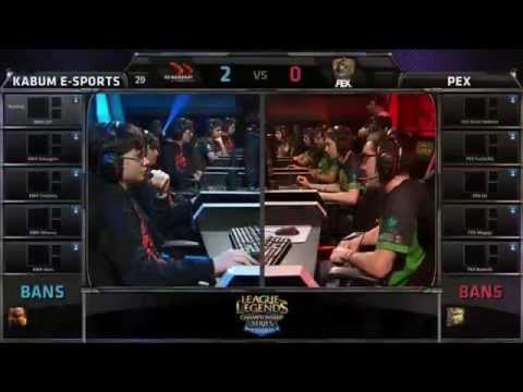 KaBuM e Sports vs PEX Gaming S4 International  Tournament