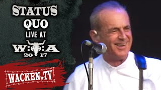 Status Quo - 2 Songs - Live at Wacken Open Air 2017