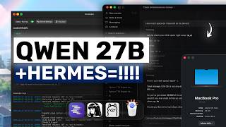 Qwen 3.8 27B (Fully Tested on Local Mac 48GB) + Hermes: I might CANCEL Claude & Codex NOW!