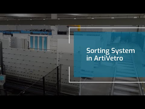 Sorting system in ArtiVetro